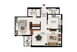 1 bedroom apartment